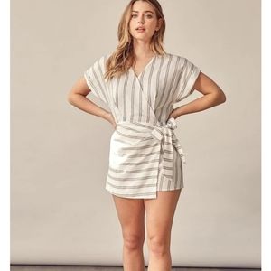 Stripped Romper